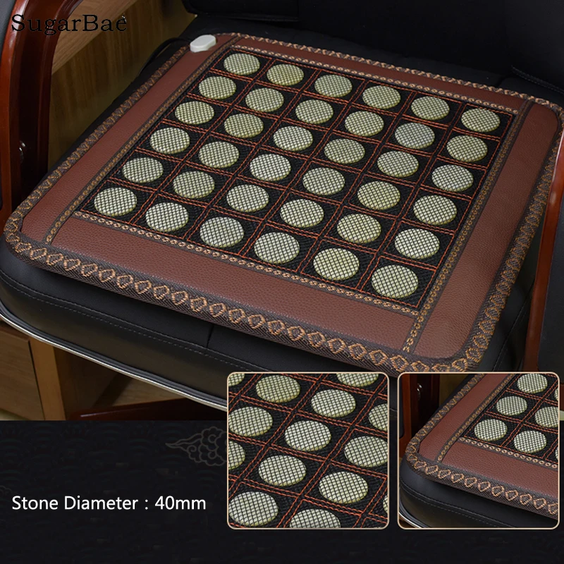 45x45CM Health Care Heating Jade Cushion Natural Tourmaline Mat Physical Therapy Mat Heated Jade Mattress For Sale 45x45CM Health Care Heating Jade Cushion Natural Tourmaline Mat Physical Therapy Mat Heated Jade Mattress For Sale