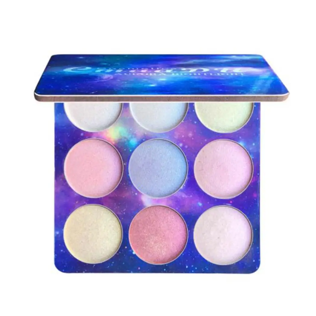 

9 Colors Shimmer Eyeshadow Palette Cosmetic High Light Powder EyeShadow naked palette Glitter eye shadow MakeUp Nude MakeUp set