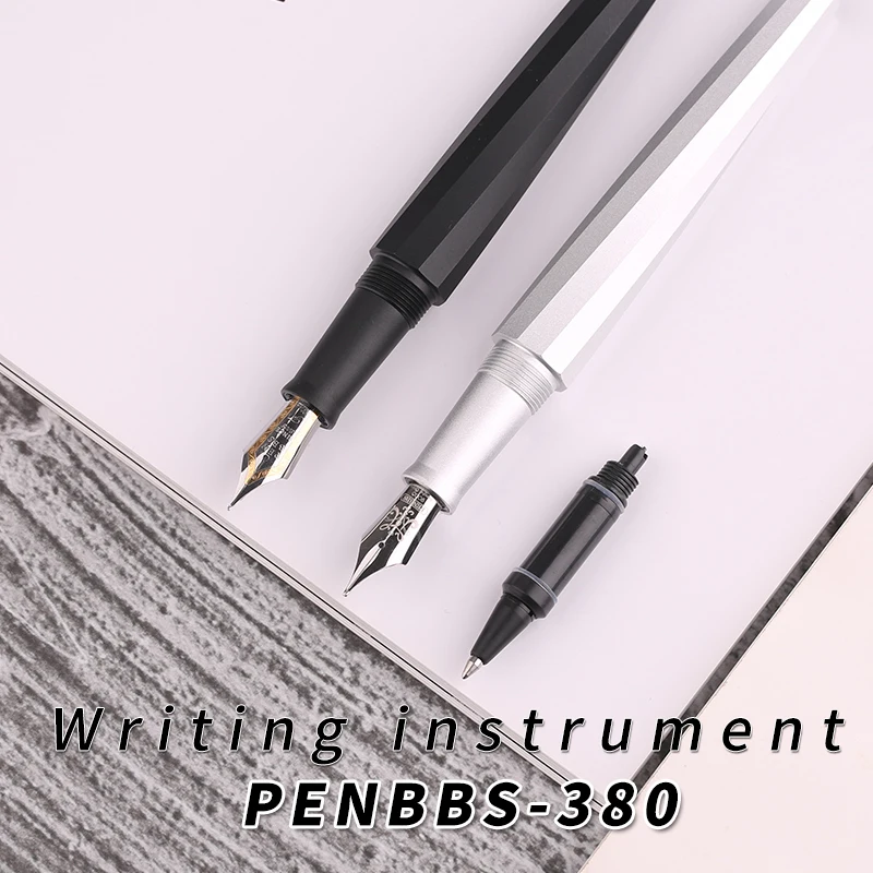 Новинка Moonman Penbbs 380 авторучка анод восьмиугольный алюминиевый сплав Иридиевый