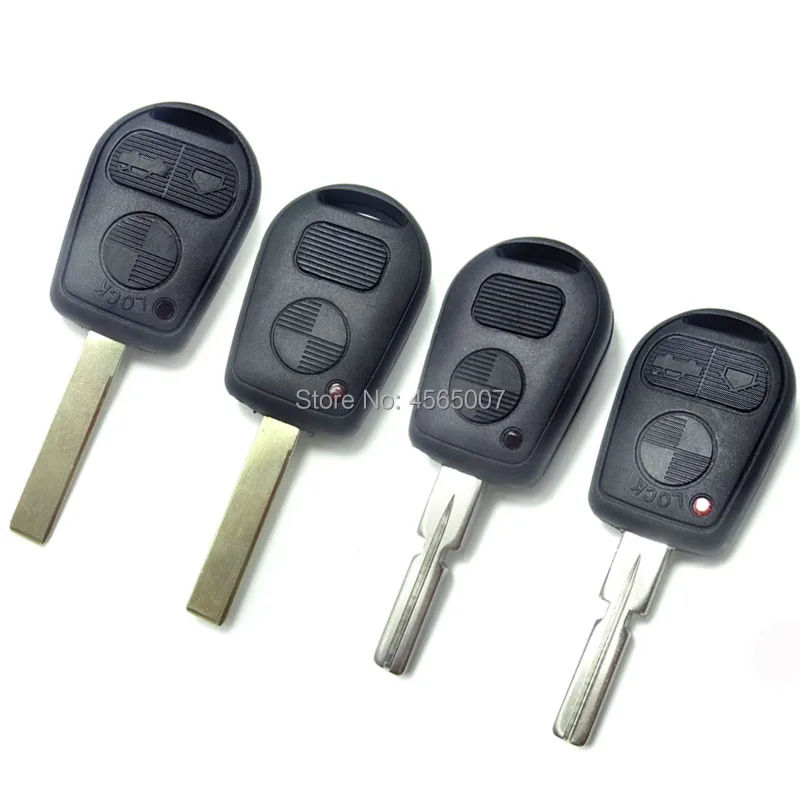 

2 3 Button Uncut Blade Car Key Replacement Remote Key Case Shell for BMW E31 E32 E34 E36 E38 E39 E46 Z3 Fob