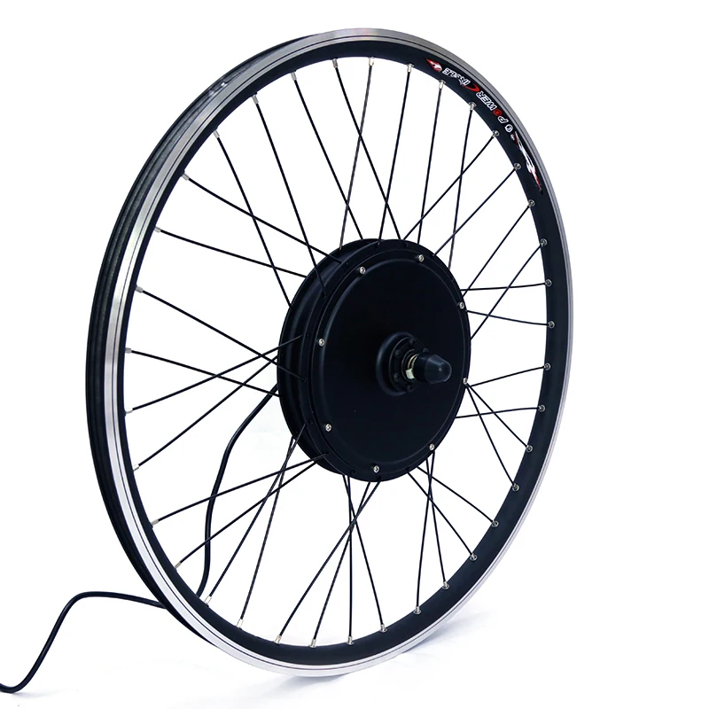 Sale Rear Wheel 48V 1000W Electric Bicycle Motor Conversion Kit 48v 12.8ah Lithium battery pack 5