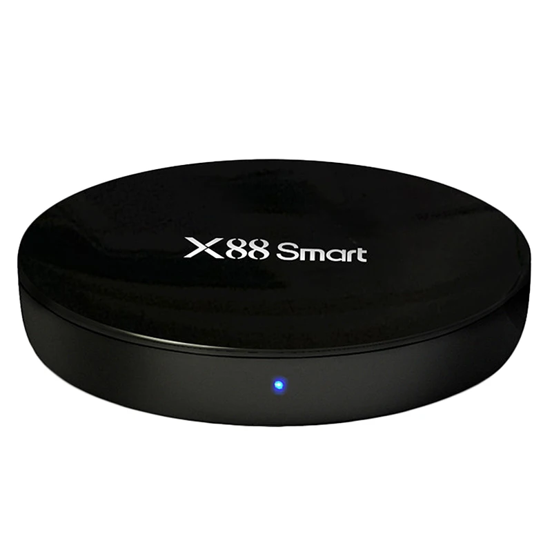 X88 Smart Tv Box Android 9.0 Rk3328 Quad Core 4Gb 32Gb Tv Receiver 2.4G Wifi 4K H.265 Media Player Micro- Usb Set Top Box(Us P