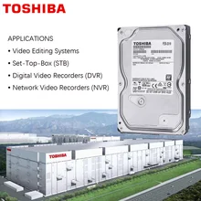 TOSHIBA 500GB Video Surveillance Hard Drive