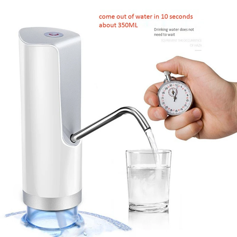 Portable Electric Water Dispenser Gallon Drinking Bottle Switch Smart Usb Charge Wireless Water Pump Water Treatment Apliance Portable Electric Water Dispenser Gallon Drinking Bottle Switch Smart Usb Charge Wireless Water Pump Water Treatment Apliance