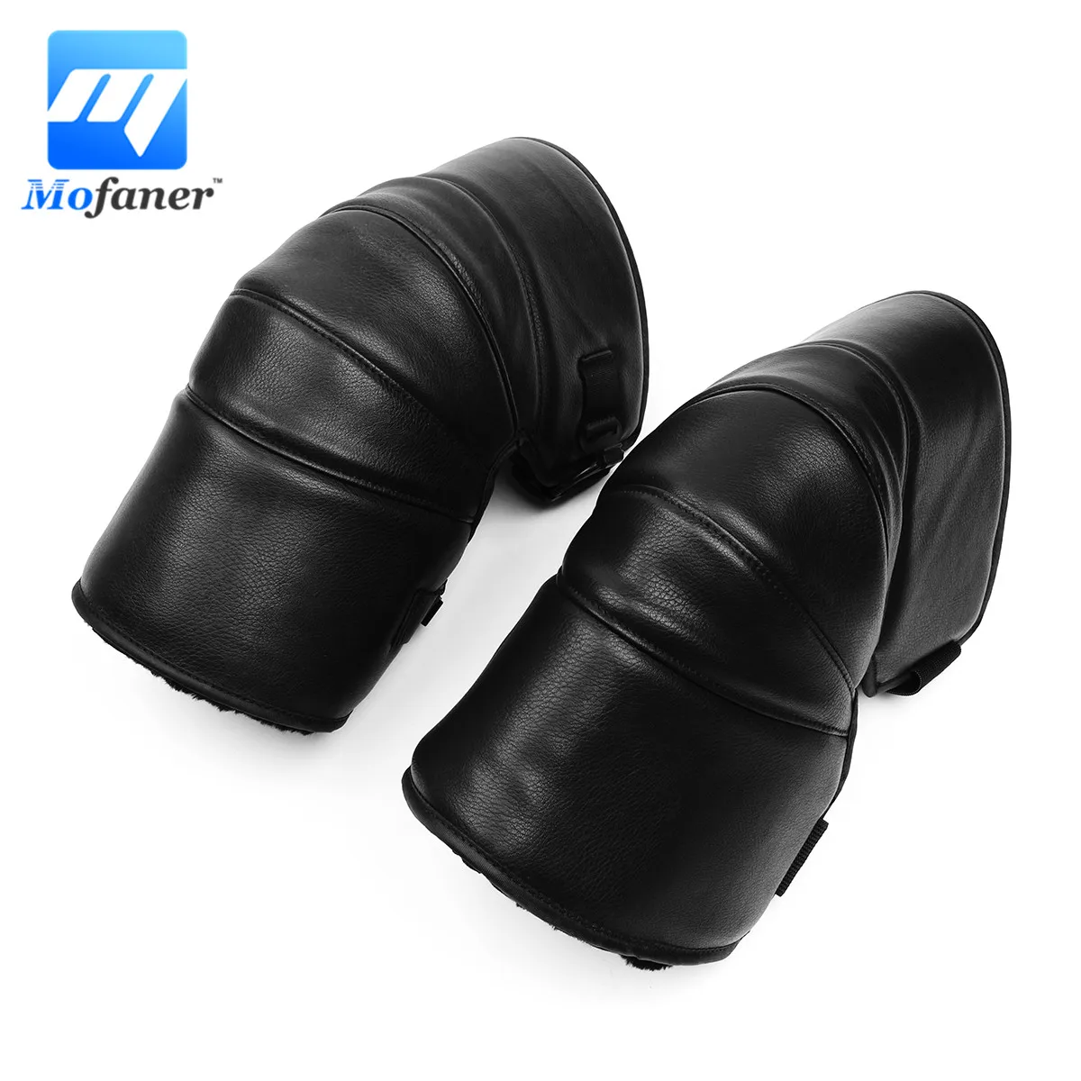 

1Pair Motocross Knee Pads PU Leather Waterproof Motorcycle Electrombile Warm Knee Pads Windproof Rider Protect Kneepad