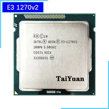 Intel Ксеон E3-1270 v2 E3 1270v2 E3 1270 v2 3,5 ГГц четырехъядерный процессор 8 м 69 Вт LGA 1155