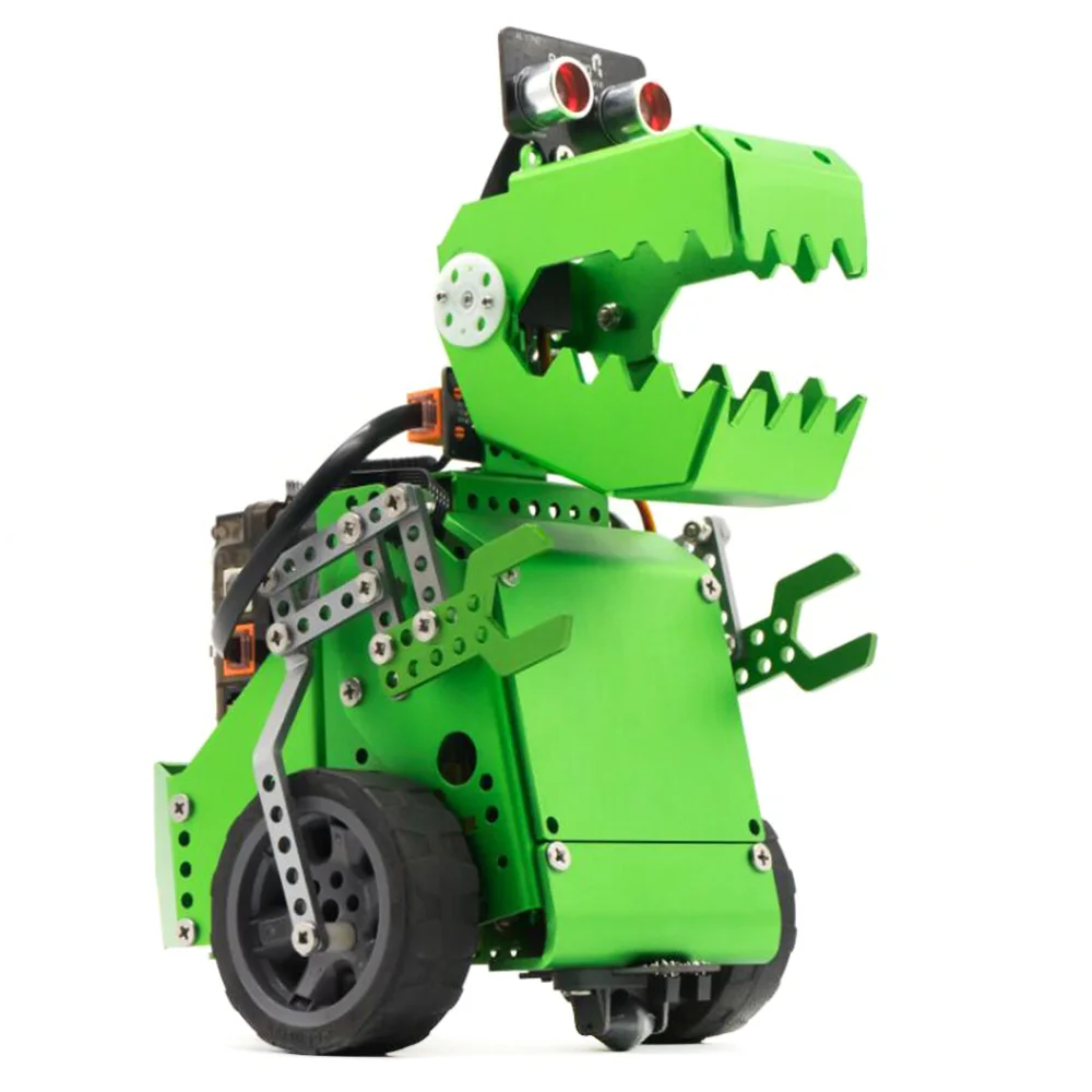 2 In 1 Deformable Expandable Robot Educational Programming Intelligent Metal Block Robot DIY STEM Education Learn Coding Toys