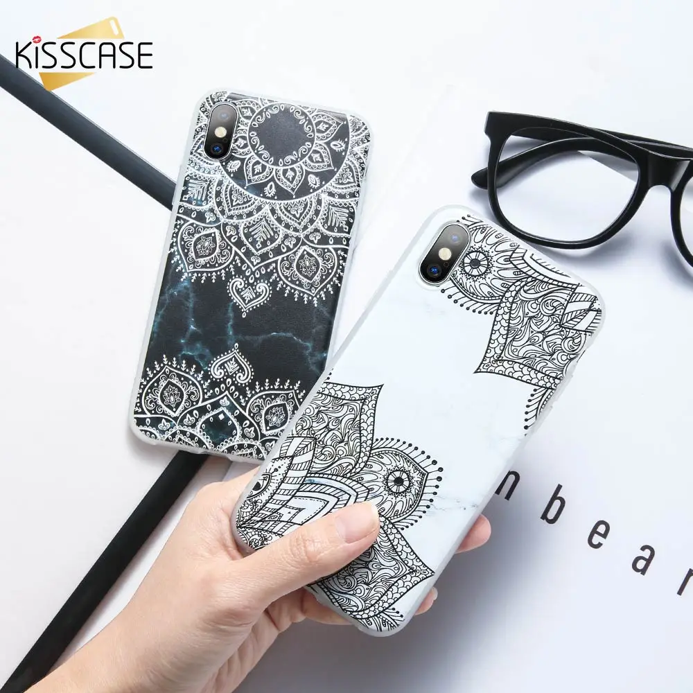 

KISSCASE Floral Pattern Phone Case For iPhone MAX XR XS X 8 7 6 6s Plus Animal Case For iPhone 5 5s SE Fundas Coque Capa Covers