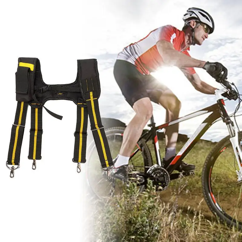 

Outdoor Bicycle Tool Integrated Shoulder Strap H-type Hanging Tool Bag Suspension Belt