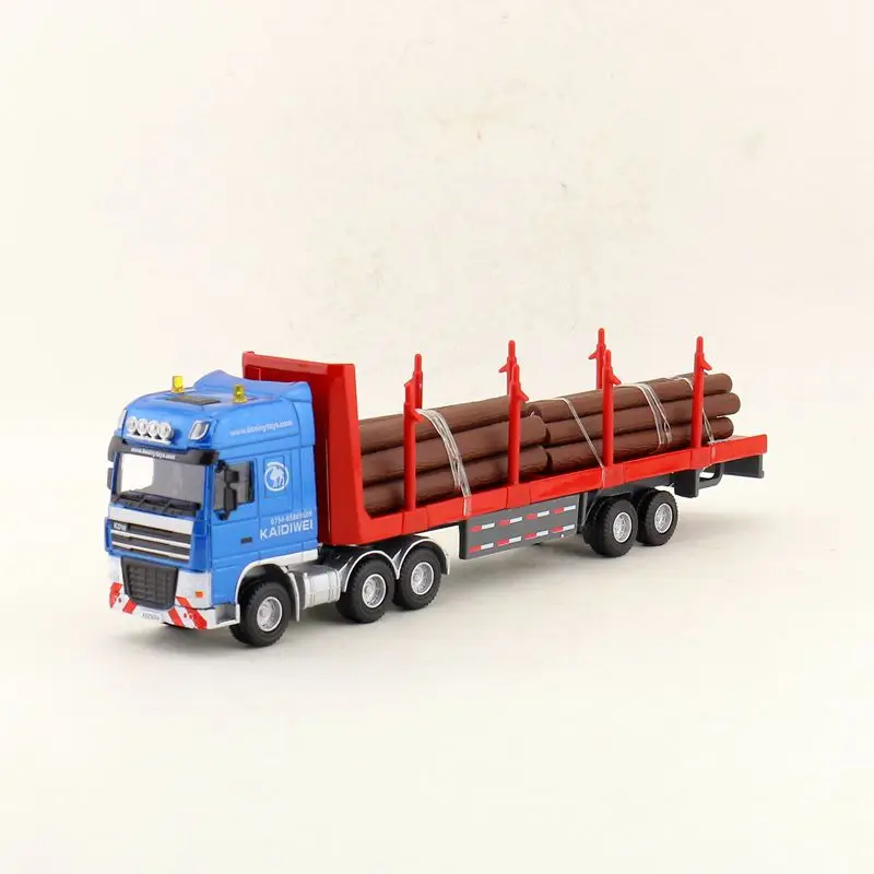 

1:50 Scale/Engineering Series/Diecast Model Toy Car/Timber Transport Truck/Delicate Children's Gift/Educational Collection