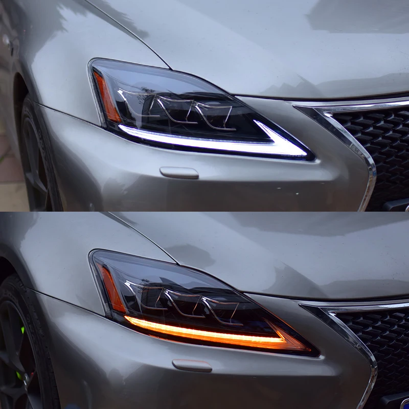 Головной светильник в сборе для Lexus IS IS250 IS300 2006 2012 полный светодиодный soucer