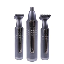 Мужской Электрический триммер для волос в носу и ушах, перезаряжаемый женский триммер для бороды и бровей, электрический триммер для стрижки ушей в носу, бритва для стрижки волос, эпилятор