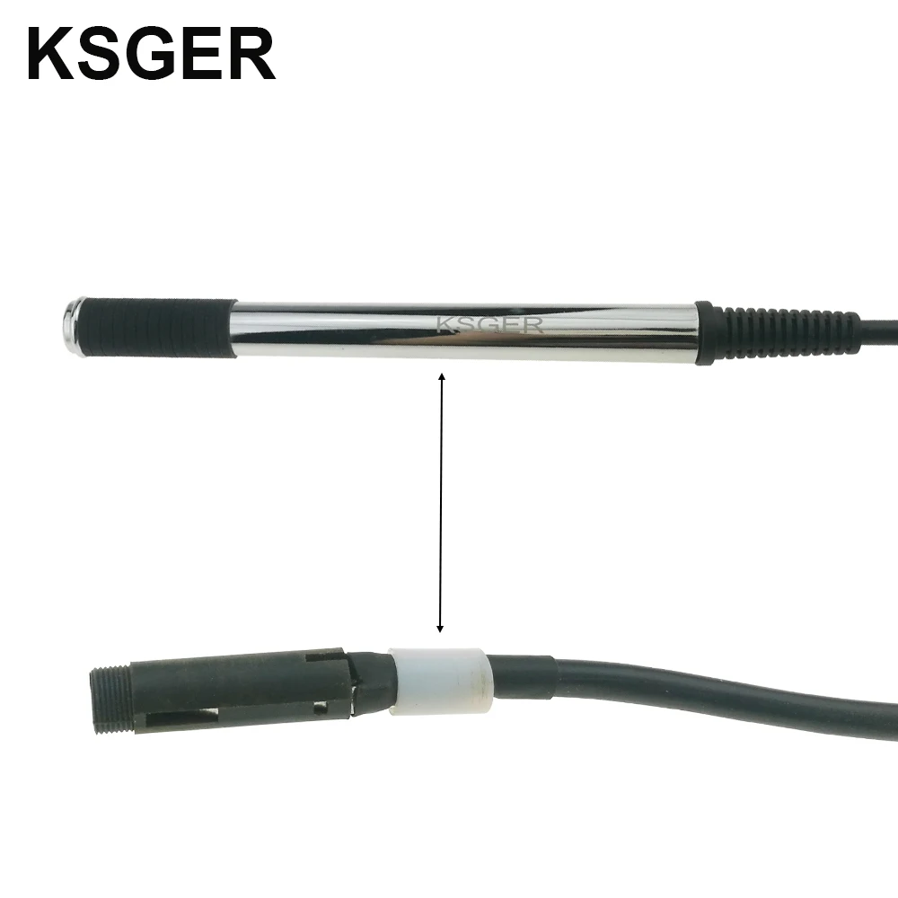 KSGER 9501 паяльник из алюминиевого сплава и нержавеющей стали для V2.1S STM32 OLED цифровой