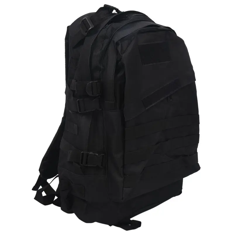 Открытый 40L 600D водонепроницаемый Оксфорд ткань военный рюкзак сумка ACU камуфляж Спортивная дорожная походная Сумка Черный