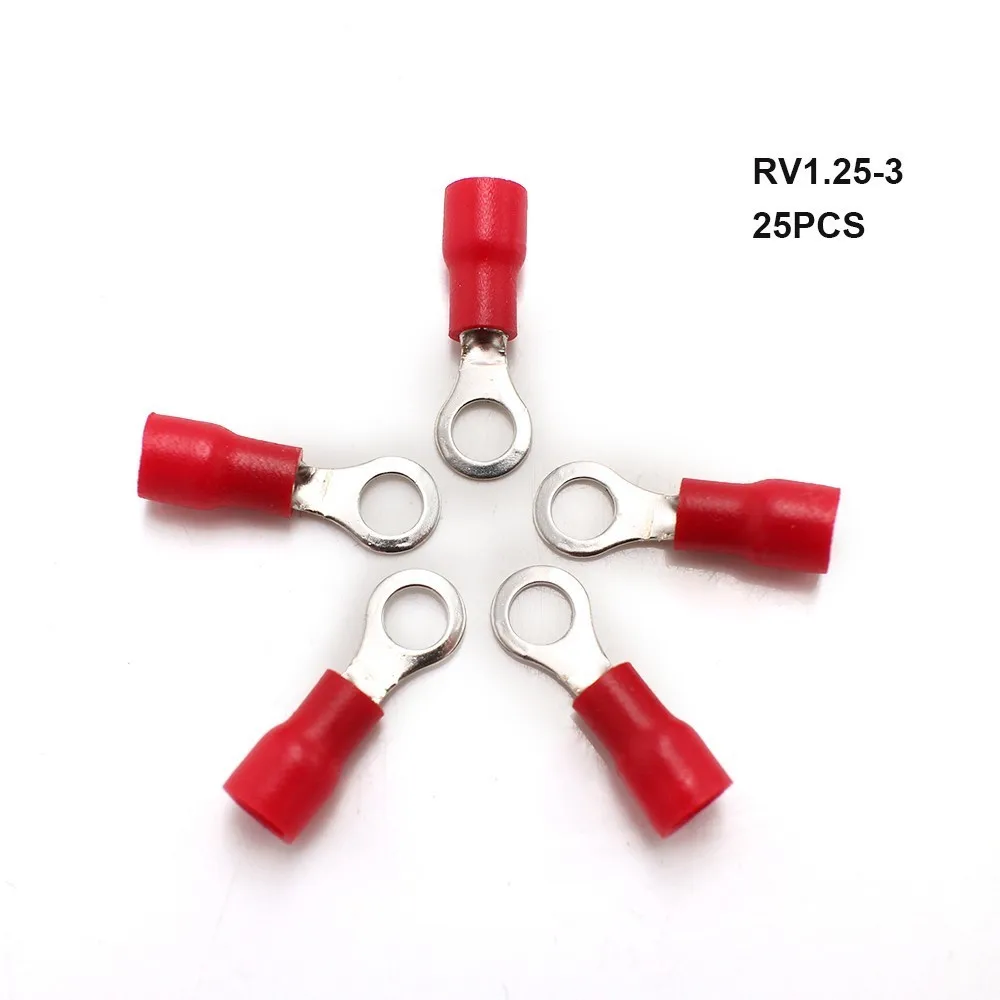 110 шт. медные обжимные клеммы для проводов|insulated cord end|ring terminalterminal copper |