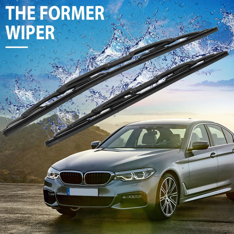 JXLCLYL 2pcs/Set Windshield Wiper Blades For BMW E39 525i 528i 530i