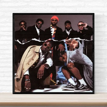 

Asap Mob Cozy Poster Ferg Nast Twelvyy Ant Hip Hop Album Cover Poster Print on Canvas Wall Art Home Decor No Frame