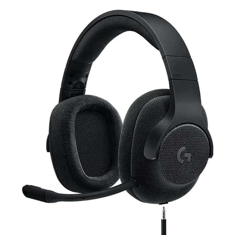 

Logitech Headphone G433 Professional Wired Headphone X 7.1 Surround Gaming Headset for PC PS4 PS4 PRO Xbox One Nintendo Switch