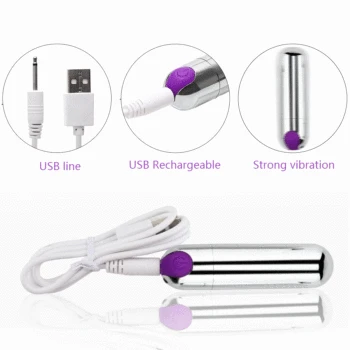 Mini Bullet Vibrator G-Spot Pussy Stimulator Clitoris Sex Toys for Woman USB Rechargeable Female Masturbator Sex Shop 5