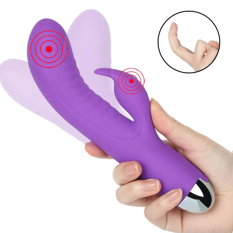 10 Speeds Auto Bendable Shake G Spot font b Dildo b font Vibrators Charging Clitoral Stimulator