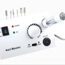 Электрическая дрель для ногтей 35000 об/мин 25 Вт пилка для ногтей сверлильный станок маньюра и Палитра для демонстрации лаков для педикюра биты Инструменты Наборы 12 шт