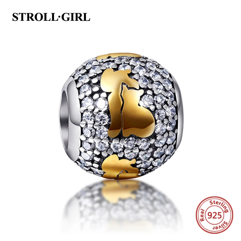 

HOT sale Fit Original Pandora Bracelet silver 925 color Enamel Charms Beads DIY sterling-silver-Jewelry Making for women Gifts