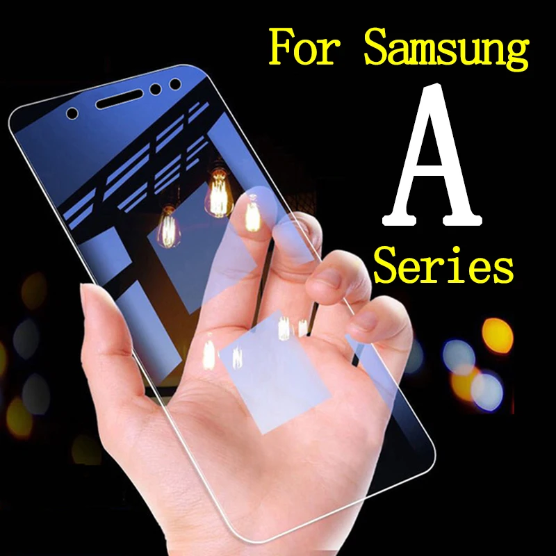 

Protective Glass On The For Samsung A8 A6 Glass J6 PLUS J2 J3 J4 A3 A5 A7 2018 2017 Screen Protector Tremp Glas Film 9h Tempered