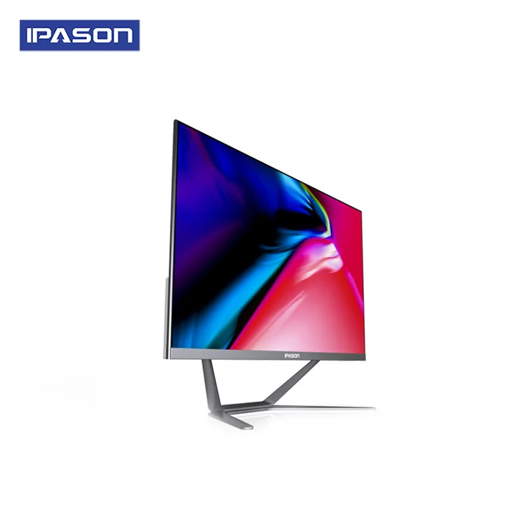  IPASON All-in-one computer P21 PLUS 23.8inch AMD 4 Core R5 2400G 1T+120G SSD DDR4 4G*2 RAM WIFI BLU