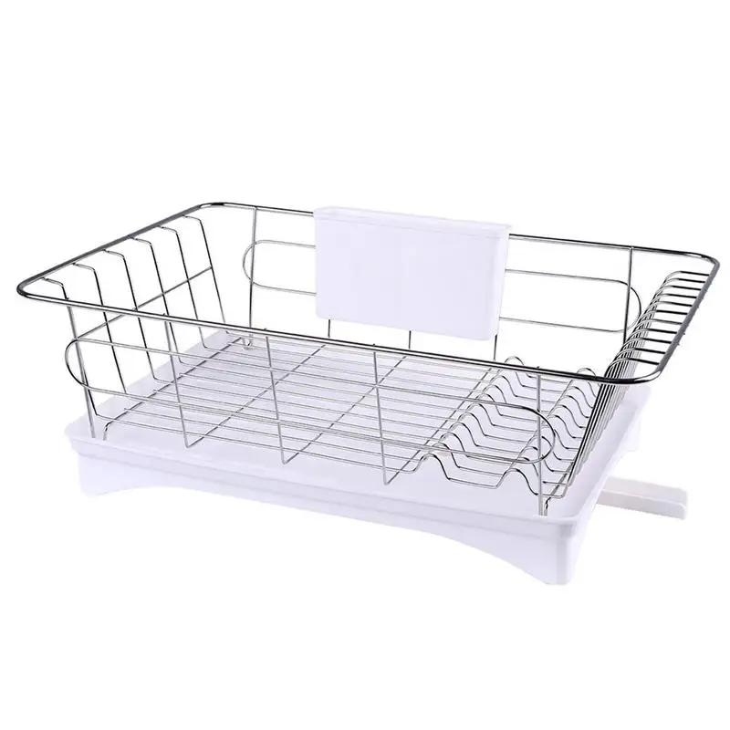 

Multi Functional Stainless Steel Single Layer Drain Dish Rack-Double Layer Kitchen Dishware Storage Stand Storage Rack Tool