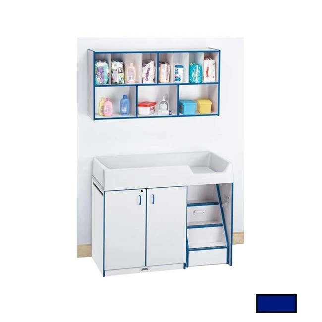 RAINBOW ACCENTS 5142JC003 DIAPER CHANGER COMBO - RIGHT BLUE | Мать и ребенок