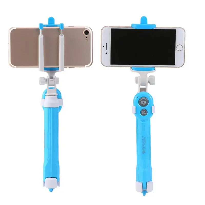 

Cartoon Bluetooth Remote Selfie Stick Mini Foldable Tripod Self Stick Shutter Multifunctional Handheld Extendable Monopod