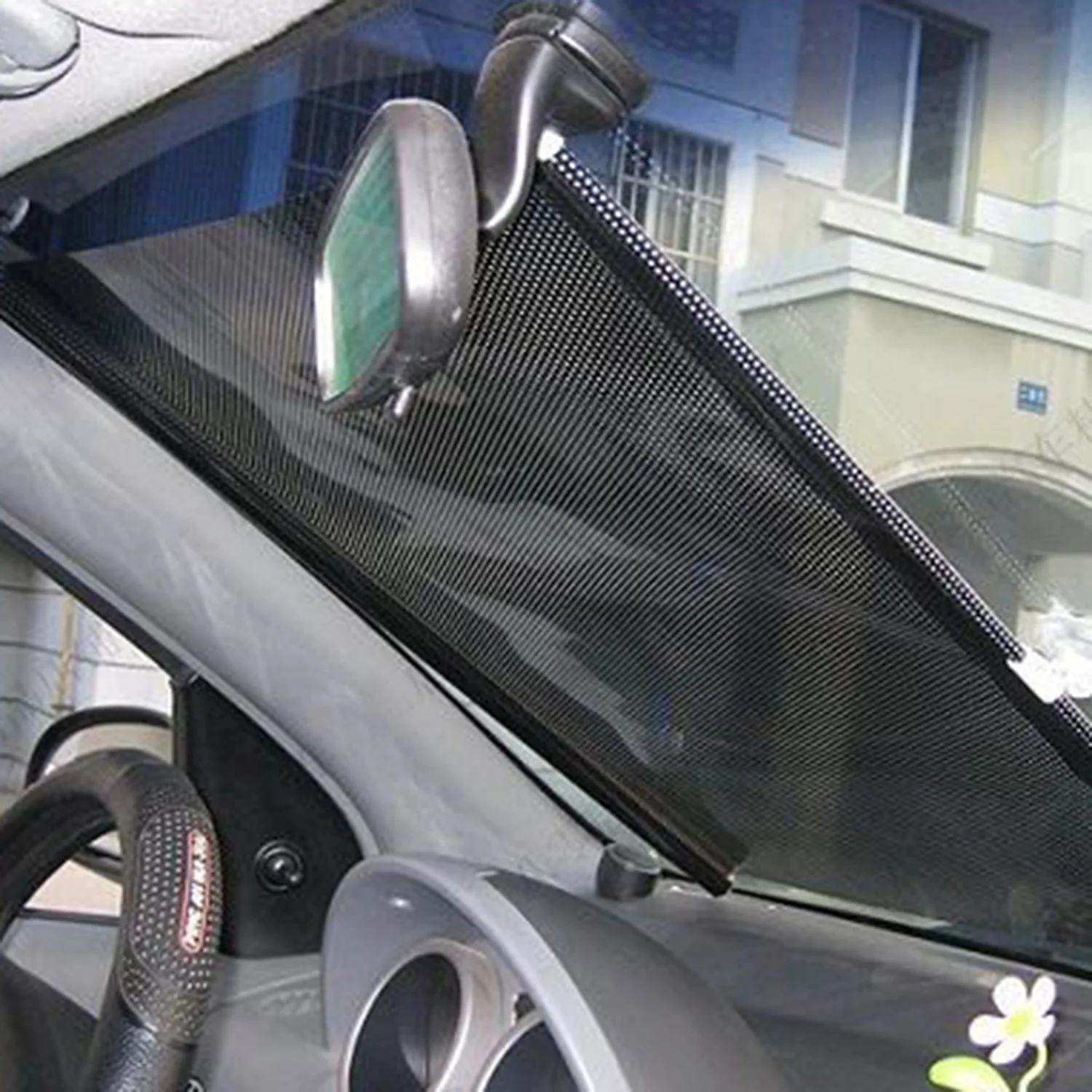 1х Универсальный черный автомобиль окно солнцезащитный козырек роликовая шторка протектор ребенок 40*60 см