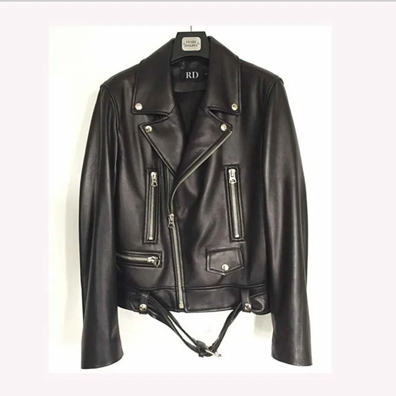 

Vintage Black Leather Jacket Men Autumn Winter Men's New Chaqueta Cuero Hombre Genuine Leather Jackets Veste Cuir Homme