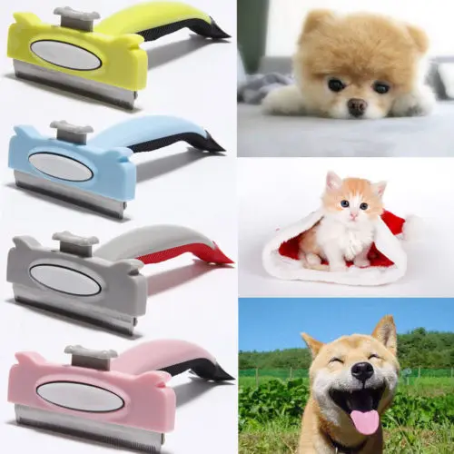 

Pet Fur Knot Cutter Trimmer Rake Grooming Shedding Dog Stainless Brush Comb Tool Hot New Pet Cat Dog Hair Removal Comb For Dog