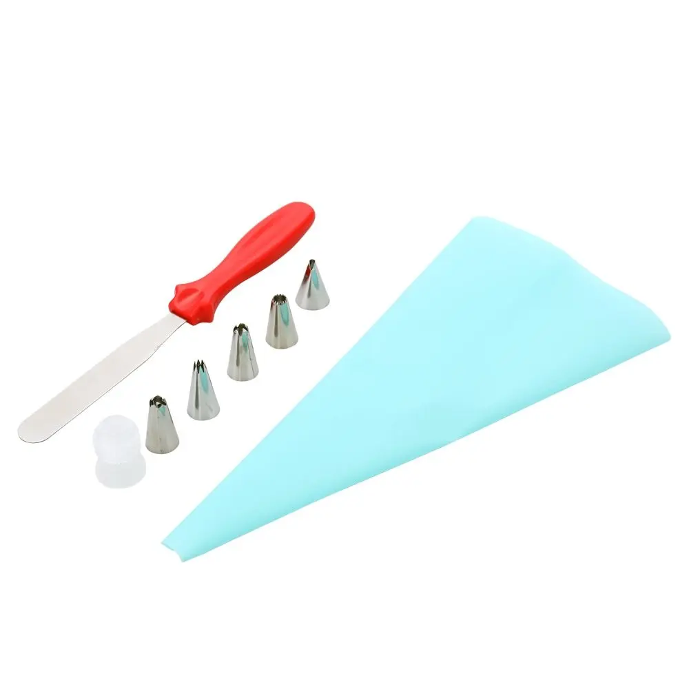 

Baking Tools Nozzle Silicone Decoration Bag Converter Cookie Squeeze Cream Cake Cream Butter Spatula Scraper