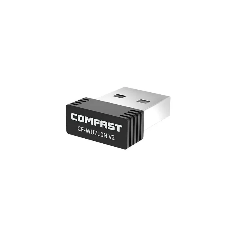 COMFAST Cf Wu710V2 мини usb Wi Fi адаптер 2 4G Wifi ключ 150 Мбит/с 802.11B/G/N излучатель приемник