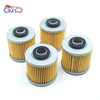 

For Yamaha XV250 XV250S XV125 XV125S Virago XVS125 XVS250 V-star Drag Star XT250 XT400 SR400 TT500 Engine Oil Filters 4PCs Lot