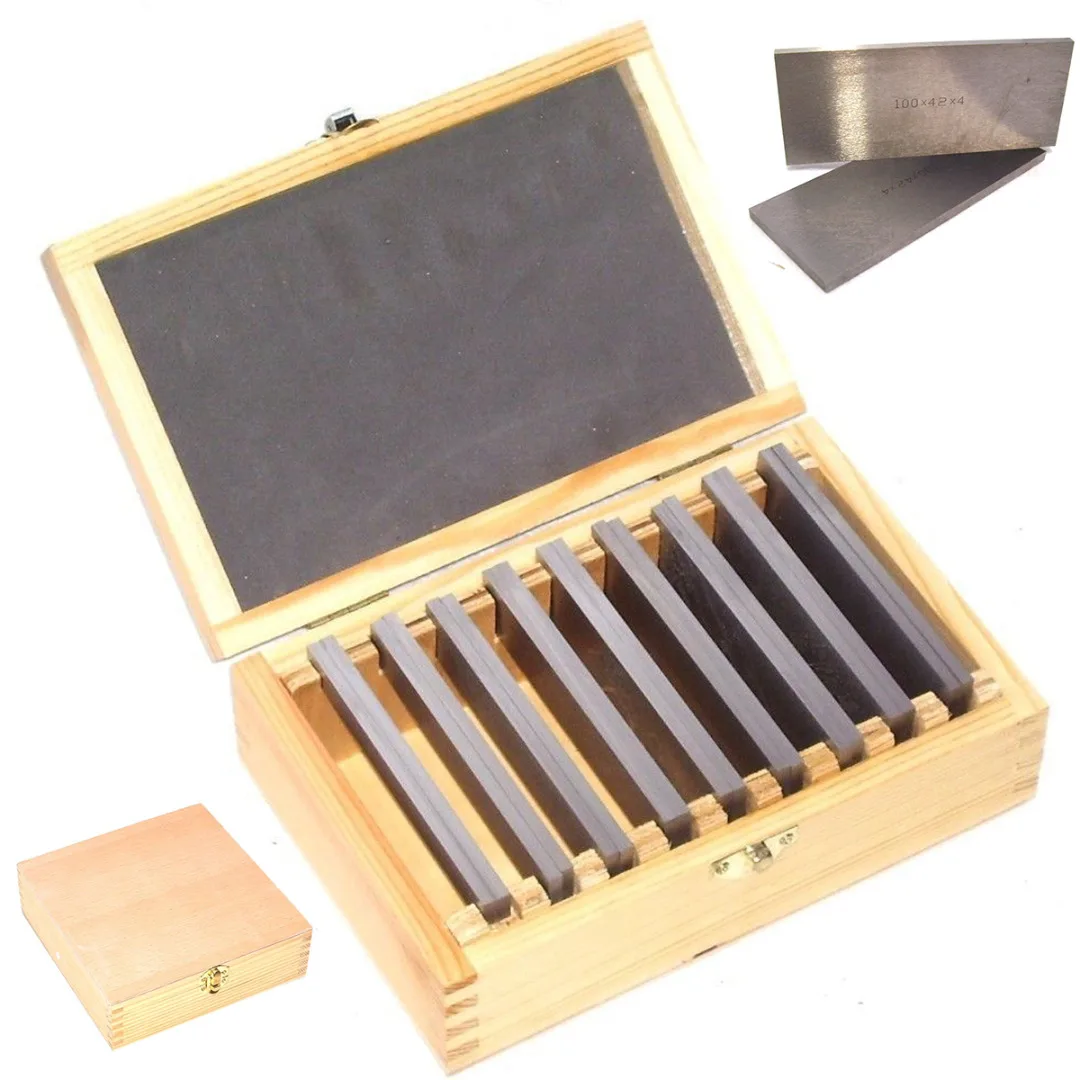 

9 Pairs 18pcs Parallel Pad Set 10/14/18/22/26/30/34/38/42mm Parallel Pads Milling Pads Metric Parallel Iron