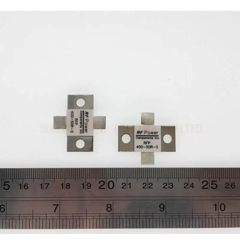 flangeado resistores 400 ohms watts 50 dc 05ghz 01
