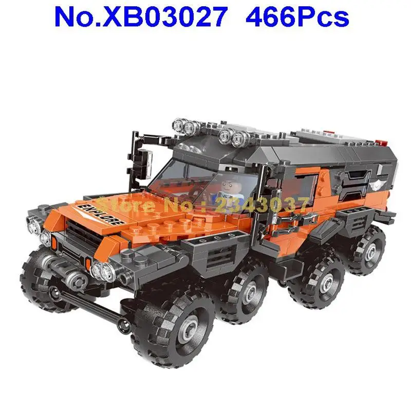 

XB03027 466pcs Technic Car The All Terrain Vehicle Building Blocks