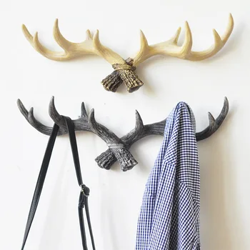 

Home Decoration Deer Antlers Rack Decorative Wall Hook Hangers Home Statue