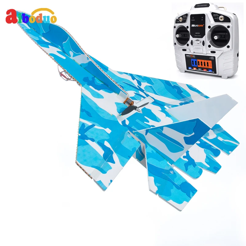 Новый Diy Big Su27 Flanker Fighter Plane Rc Mighty Bomber занял 2 4 г Kt Plate Самолеты дистанционного