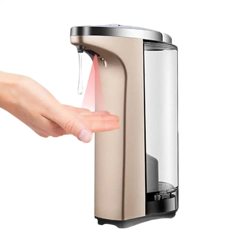 

Automatic Soap Dispenser Hand Sanitizer LED Display and Adjustable Liquid Soap Dispensing Latest Anti-Slip Waterproof Base