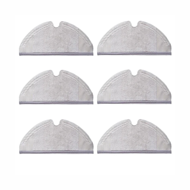 Best Sell Mop Cloth For Xiaomi Roborock S50 S51 Robot Vacuum Cleaner Parts Kits Cloths Dry Wet Mopping Cleaning | Бытовая техника