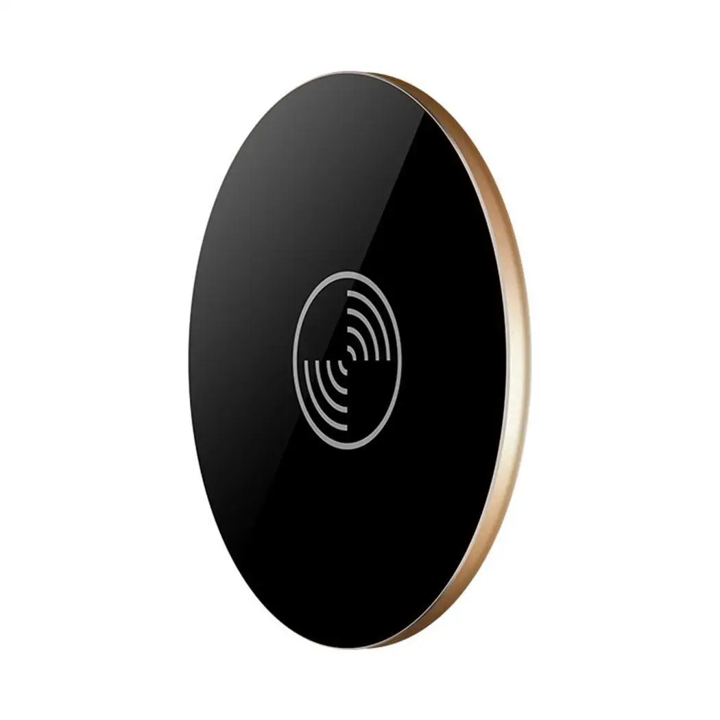 Wireless Charger Base UP5 Round Mobile 1000mA QI Phone 5V Micro USB 10W/5W Charging Transmitter | Мобильные телефоны и