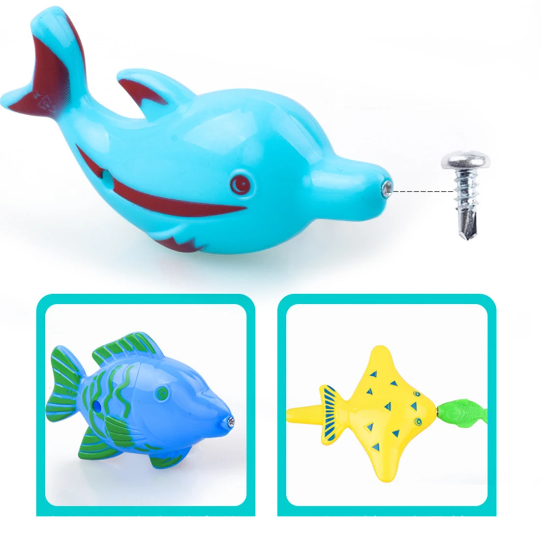 28 шт. магнитные игрушки для рыбалки развивающие игрушки без удочки настольные игры для детей-обновленная версия
