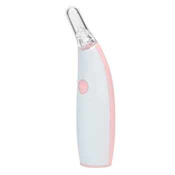 

Penguin Shape Electric Glowing Ear Spoon Ear Syringe Medical Grade Silicone Spiral Earpick Head Baby Care Ear Syringe Silicone