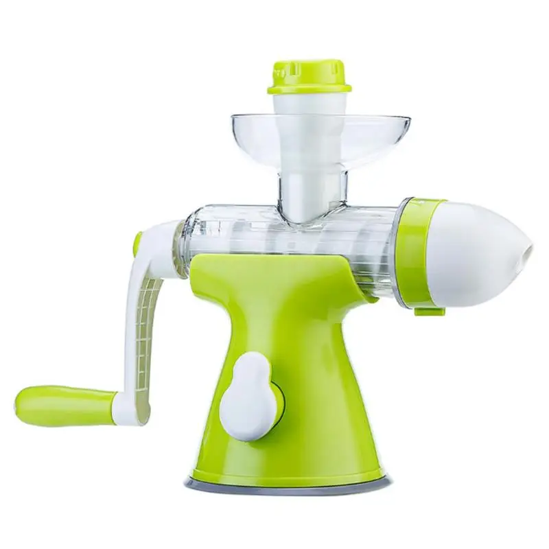 

Hand Press Slow Juicer Ice Cream Squeezer Manual Orange Juice Extractor DIY Fresh Fruit Vegetable Machine Blender High Quality