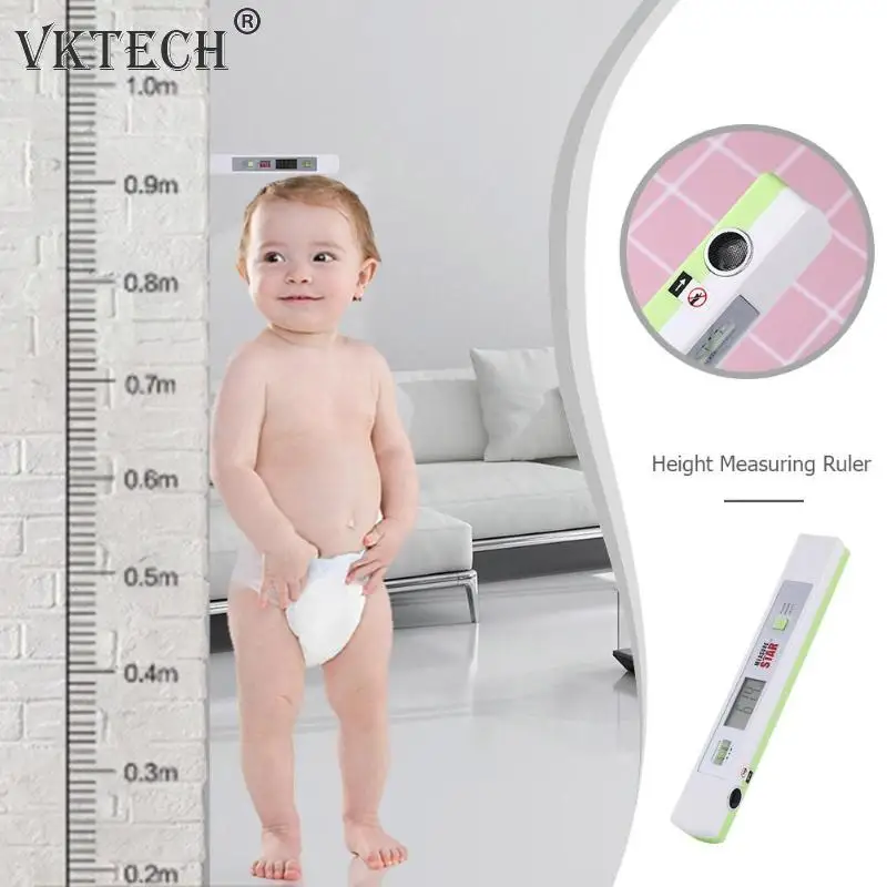 Height Measuring Ruler Precision Height Gauge Electronic Ultrasonic