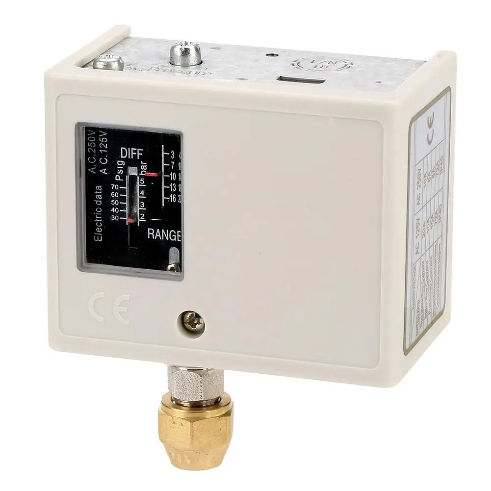 24 В~ 380 в электронный переключатель контроля давления воздушный насос для воды компрессор контроль давления Лер